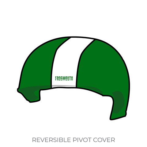 Canberra Roller Derby League Surly Griffins: Pivot Helmet Cover (Green)