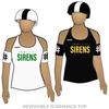 Gainesville Roller Rebels Swamp City Sirens: Reversible Scrimmage Jersey (White Ash / Black Ash)