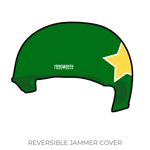 Gainesville Roller Rebels Swamp City Sirens: 2019 Jammer Helmet Cover (Green)