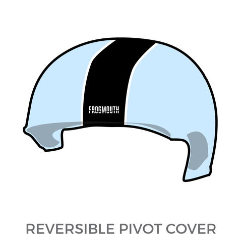Sweetwater Roller Derby Bittersweet Bombshells: Pivot Helmet Cover (Sky Blue)