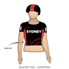 Sydney Roller Derby Travel Team: 2018 Uniform Jersey (Black)