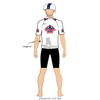 Texas Mens Roller Derby: Reversible Uniform Jersey (BlackR/WhiteR)