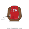 Texas Mens Roller Derby: 2018 Uniform Jersey (Red)