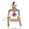 Texas Mens Roller Derby: 2018 Uniform Jersey (White)