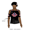 Texas Mens Roller Derby: Reversible Uniform Jersey (BlackR/WhiteR)