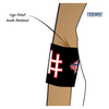 Texas Mens Roller Derby: Reversible Armbands (Black/White)
