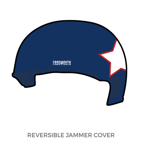 Texas Mens Roller Derby: 2018 Jammer Helmet Cover (Blue)