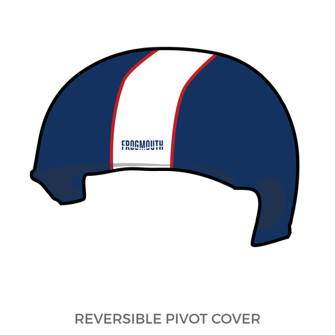 Texas Mens Roller Derby: 2018 Pivot Helmet Cover (Blue)
