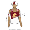 Texas Ball Hockey: Reversible Uniform Jersey (MaroonR/WhiteR)