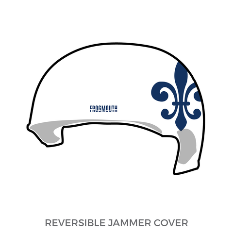 Team Louisiana: 2019 Jammer Helmet Cover (White)
