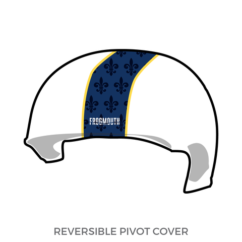Team Louisiana: 2019 Pivot Helmet Cover (White)