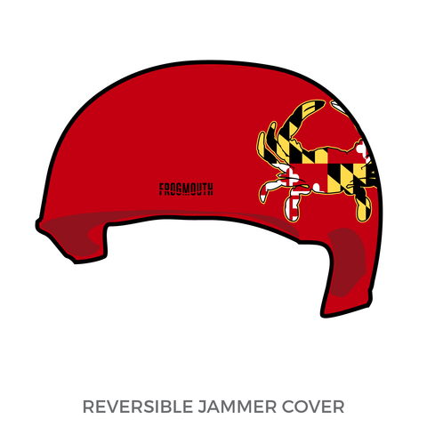 Team Maryland Roller Derby All Stars: Jammer Helmet Cover (Red)