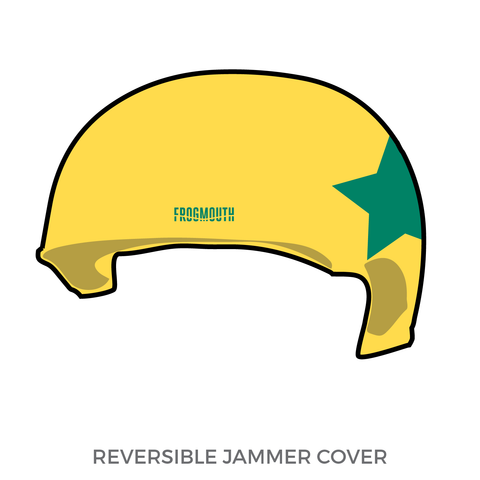 JRDA Team Australia:  Jammer Helmet Cover (Yellow)
