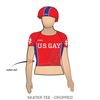 Team US Gay: Uniform Jersey (Red)