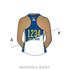Team Kansas Roller Derby: Reversible Uniform Jersey (BlueR/WhiteR)
