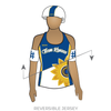 Team Kansas Roller Derby: Reversible Uniform Jersey (BlueR/WhiteR)
