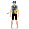 Team Kansas Roller Derby: Uniform Jersey (Blue)