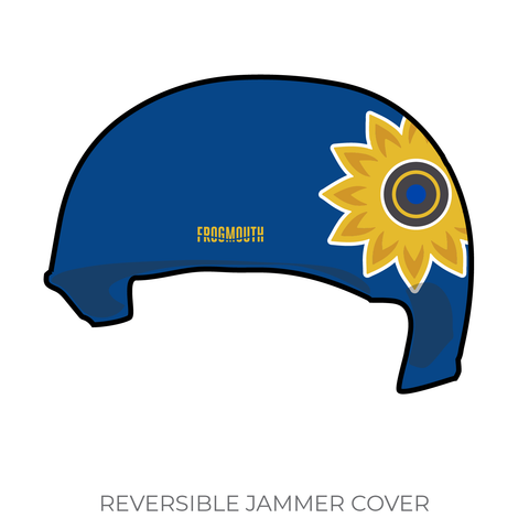 Team Kansas Roller Derby: Jammer Helmet Cover (Blue)