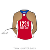 Team Ohio Roller Derby: 2019 Uniform Jersey (Red)