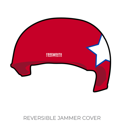 Team Ohio Roller Derby: Jammer Helmet Cover (Red)