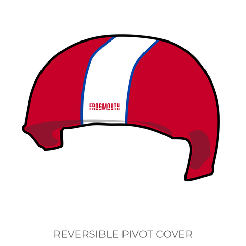 Team Ohio Roller Derby: Pivot Helmet Cover (Red)