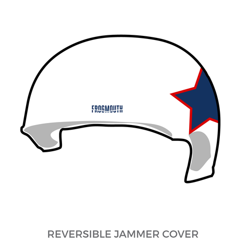 Team Texas All Stars: 2018 Jammer Helmet Cover (White)