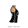 Rat City Roller Derby Throttle Rockets: Reversible Uniform Jersey (BlackR/WhiteR)