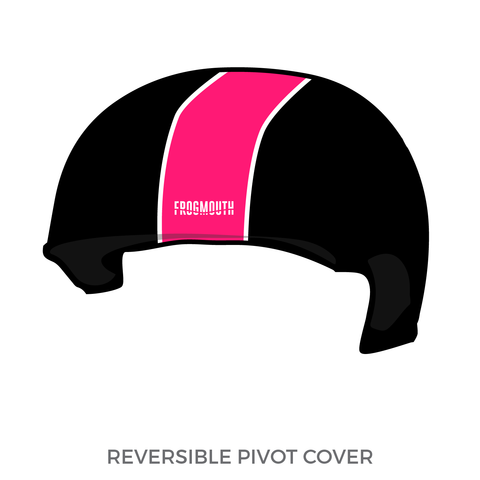 Ladies Death and Derby Society TitleTown Knockouts: 2018 Pivot Helmet Cover (Black)