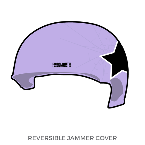 Tragic City Rollers Trouble Makers: 2018 Jammer Helmet Cover (Purple)