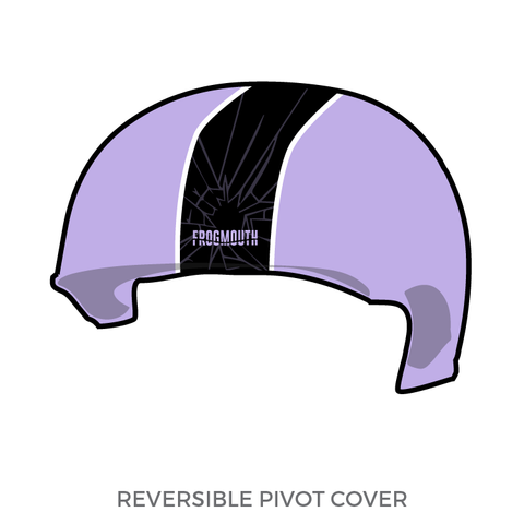 Tragic City Rollers Trouble Makers: 2018 Pivot Helmet Cover (Purple)