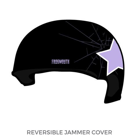 Tragic City Rollers Trouble Makers: 2018 Jammer Helmet Cover (Black)