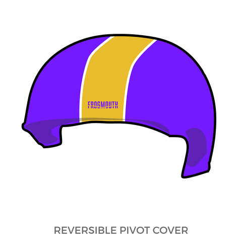 Tragic City Rollers: 2018 Pivot Helmet Cover (Purple)