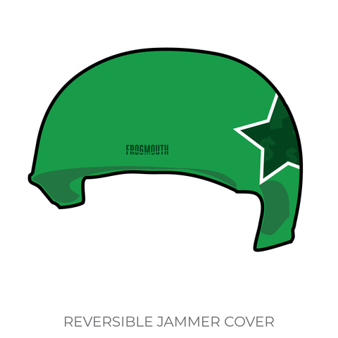 Gotham Roller Derby Wall Street Traitors: 2019 Jammer Helmet Cover (Green)