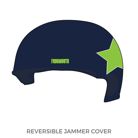 Traverse City Roller Derby: 2019 Jammer Helmet Cover (Black)