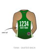 Treasure Valley Roller Derby: 2019 Uniform Jersey (Green)