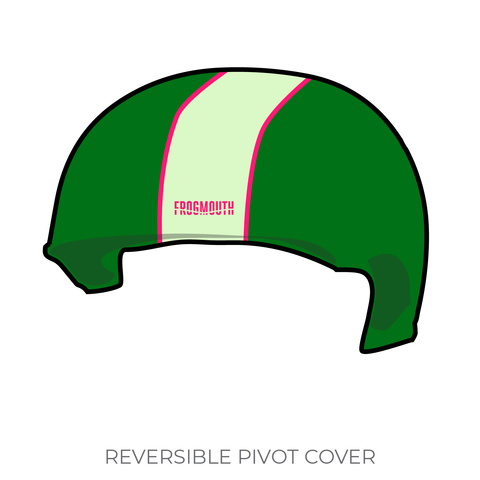 Treasure Valley Roller Derby: 2019 Pivot Helmet Cover (Green)