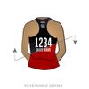 San Diego Derby United Tremors: Reversible Uniform Jersey (BlackR/RedR)