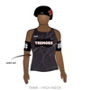 San Diego Derby United Tremors: Reversible Uniform Jersey (BlackR/RedR)