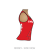 Tri-City Roller Derby Thunder: 2019 Uniform Jersey (Red)
