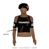 Tri-City Roller Derby Thunder: 2019 Uniform Jersey (Black)