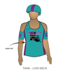 Twin City Roller Derby: 2018 Uniform Jersey (Teal)