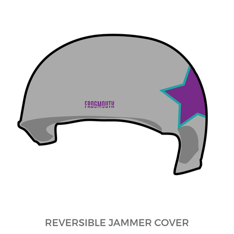 Twin City Roller Derby: 2018 Jammer Helmet Cover (Gray)