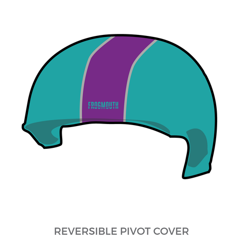 Twin City Roller Derby: 2018 Pivot Helmet Cover (Teal)