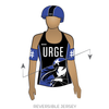 Upstate Roller Girl Evolution: Reversible Uniform Jersey (BlueR/BlackR)