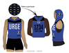 Upstate Roller Girl Evolution: 2019 Uniform Sleeveless Hoodie