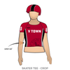 V Town Roller Derby: 2018 Uniform Jersey (Red)