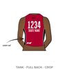 V Town Roller Derby: 2018 Uniform Jersey (Red)