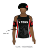 V Town Roller Derby: Uniform Jersey (Black)