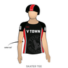 V Town Roller Derby: Uniform Jersey (Black)