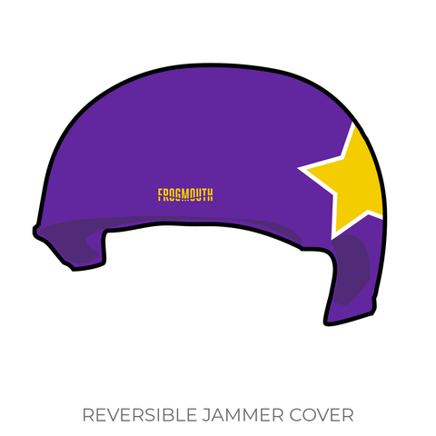 L.A. Derby Dolls Varsity Brawlers: Jammer Helmet Cover (Purple)